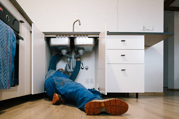 Professional Leak Detection technician working in Asbury, NJ